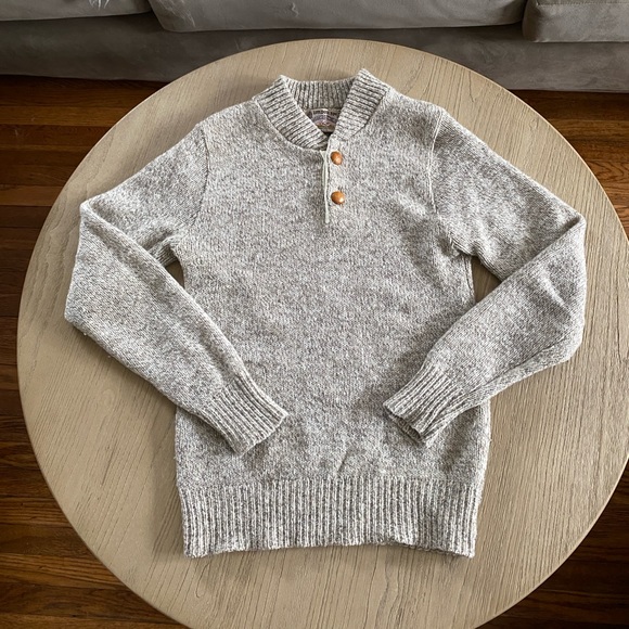 London Fog Sweaters - Vintage wool shawl collar sweater